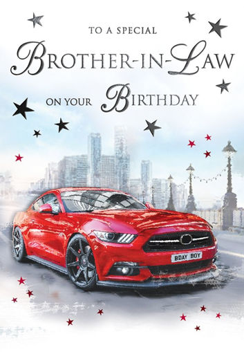 Picture of SPECIAL BROTHER IN LAW BIRTHDAY CARD